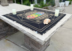 Altar Cloth Tarot Witchcraft Table Cloth Cover Wall Decor Wall Art 36 X 36 Inches - DharmaObjects