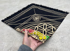Altar Cloth Tarot Witchcraft Table Cloth Cover Wall Decor Wall Art 36 X 36 Inches - DharmaObjects