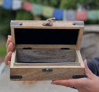 Hand Carved Jewelry Trinket Keepsake Wooden Storage Box - DharmaObjects