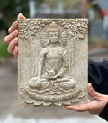 Buddha Under Bodhi Tree Wall Decor for Home Altar Shrine Meditation