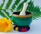 Tibetan Singing Bowl Charka Complete Set Palm Size ~ For Meditation, Chakra Healing, Prayer, Yoga - DharmaObjects