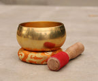 Tibetan Meditation Singing Bowl Complete Set ~ Yoga, Mindfulness, Spiritual & Chakra Healing ~ - DharmaObjects
