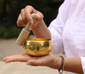 Tibetan Meditation Singing Bowl Complete Set ~ Yoga, Mindfulness, Spiritual & Chakra Healing ~ - DharmaObjects