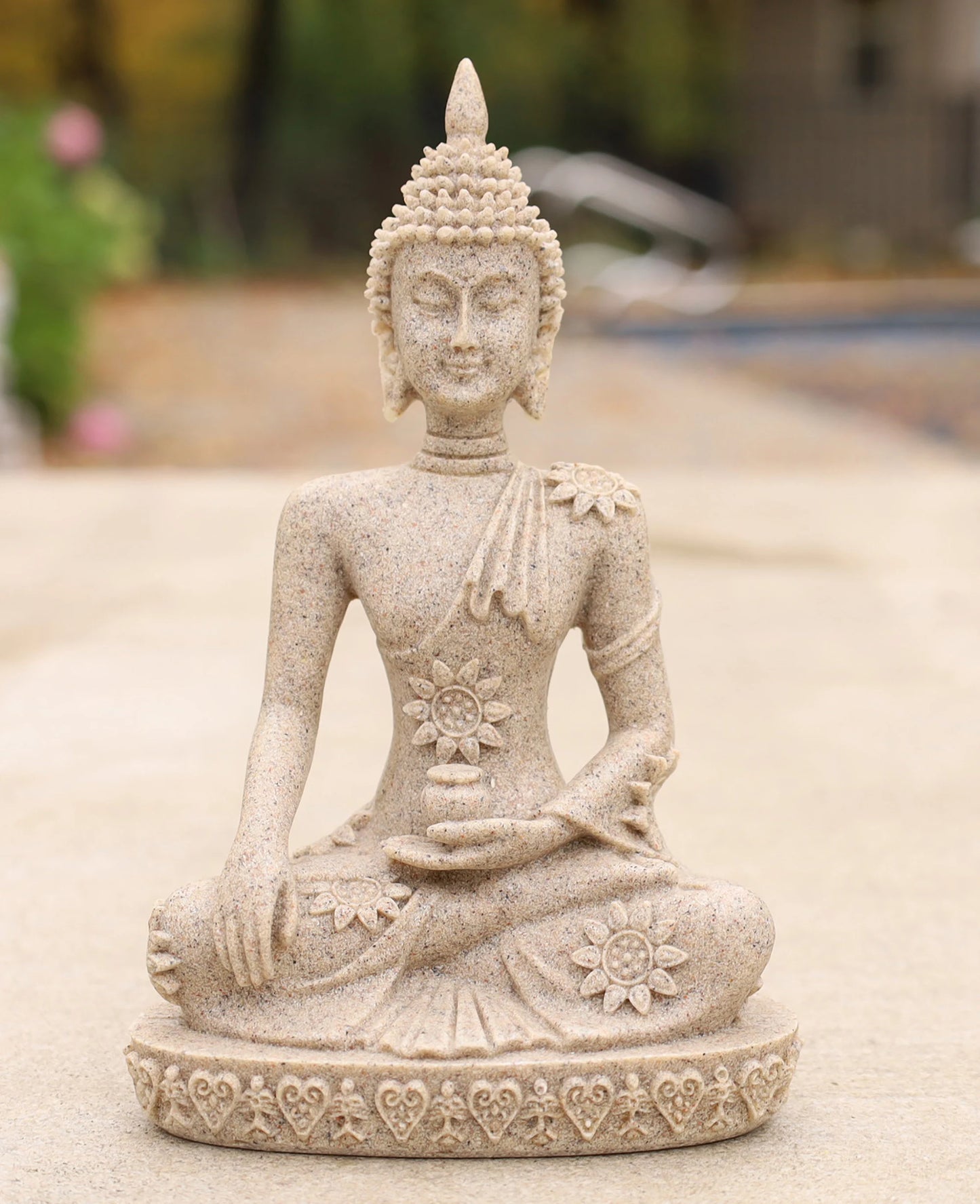 Buddha Statue for Home Altar Shrine Meditation Room 6 Inches Tall