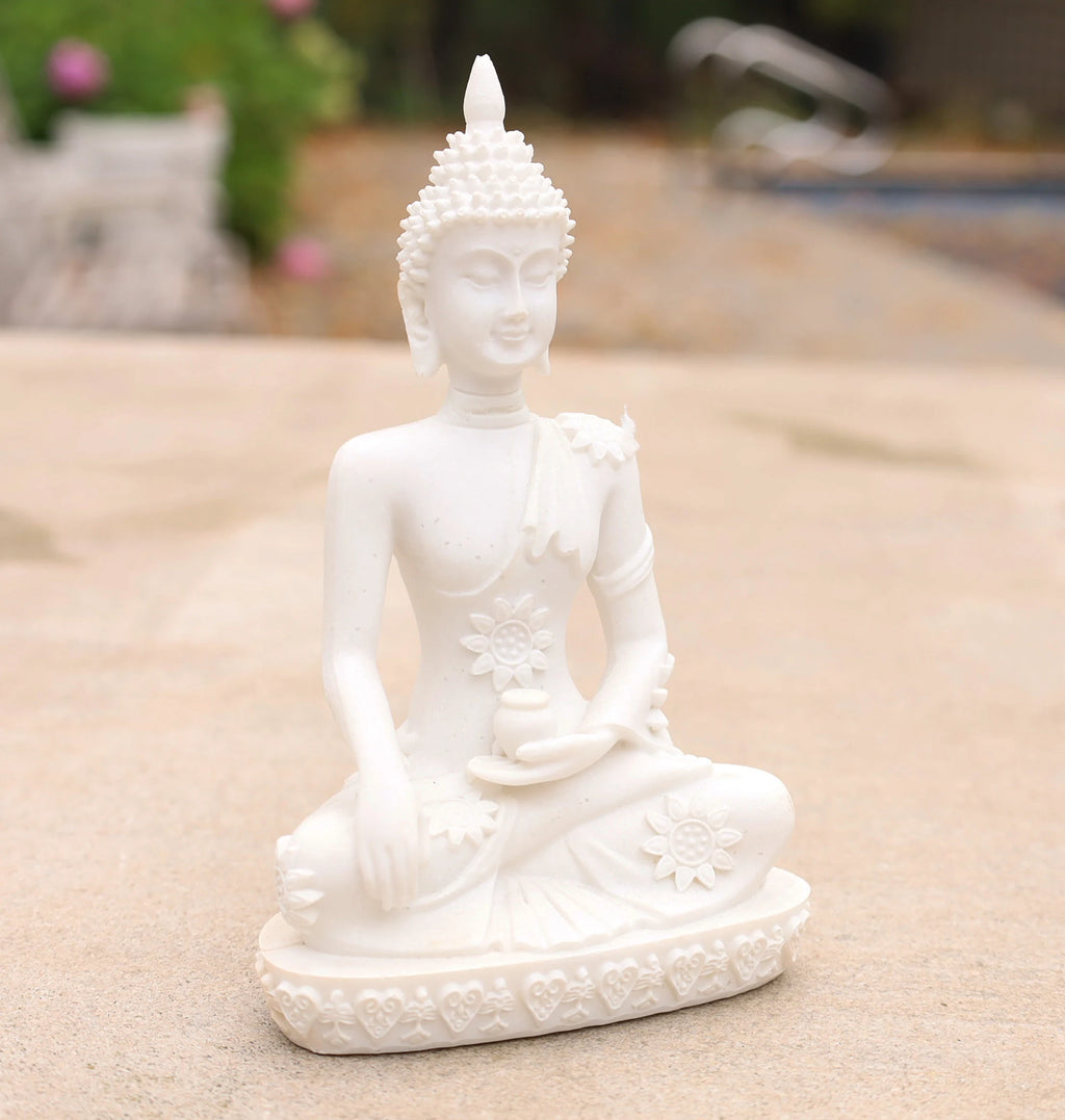 Buddha Statue for Home Altar Shrine Meditation Room 6 Inches Tall - DharmaObjects