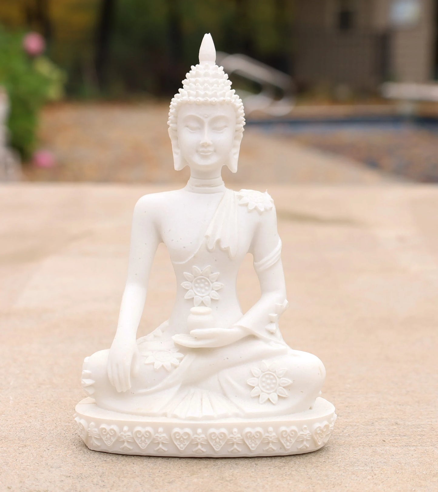 Buddha Statue for Home Altar Shrine Meditation Room 6 Inches Tall