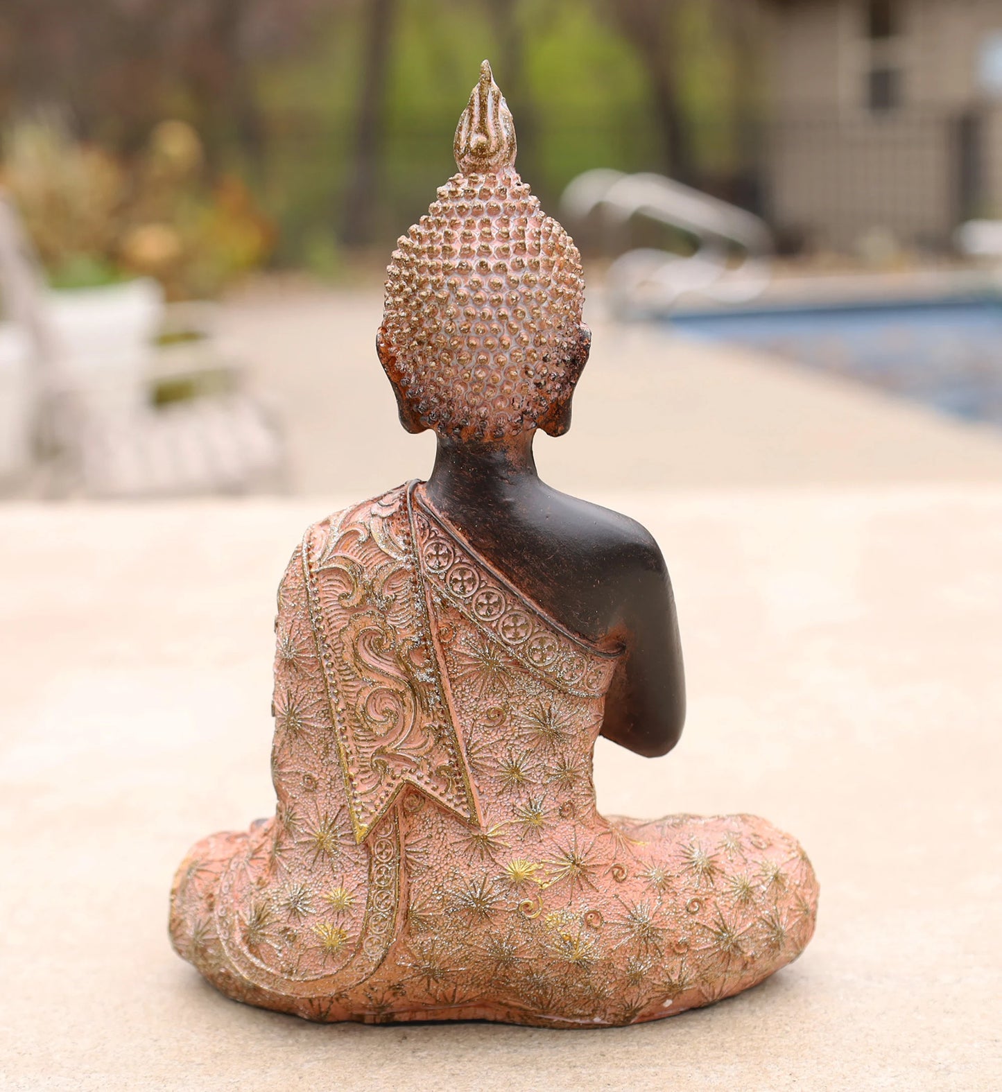 Buddha Statue for Home Altar Shrine Meditation Room 8 Inches Tall