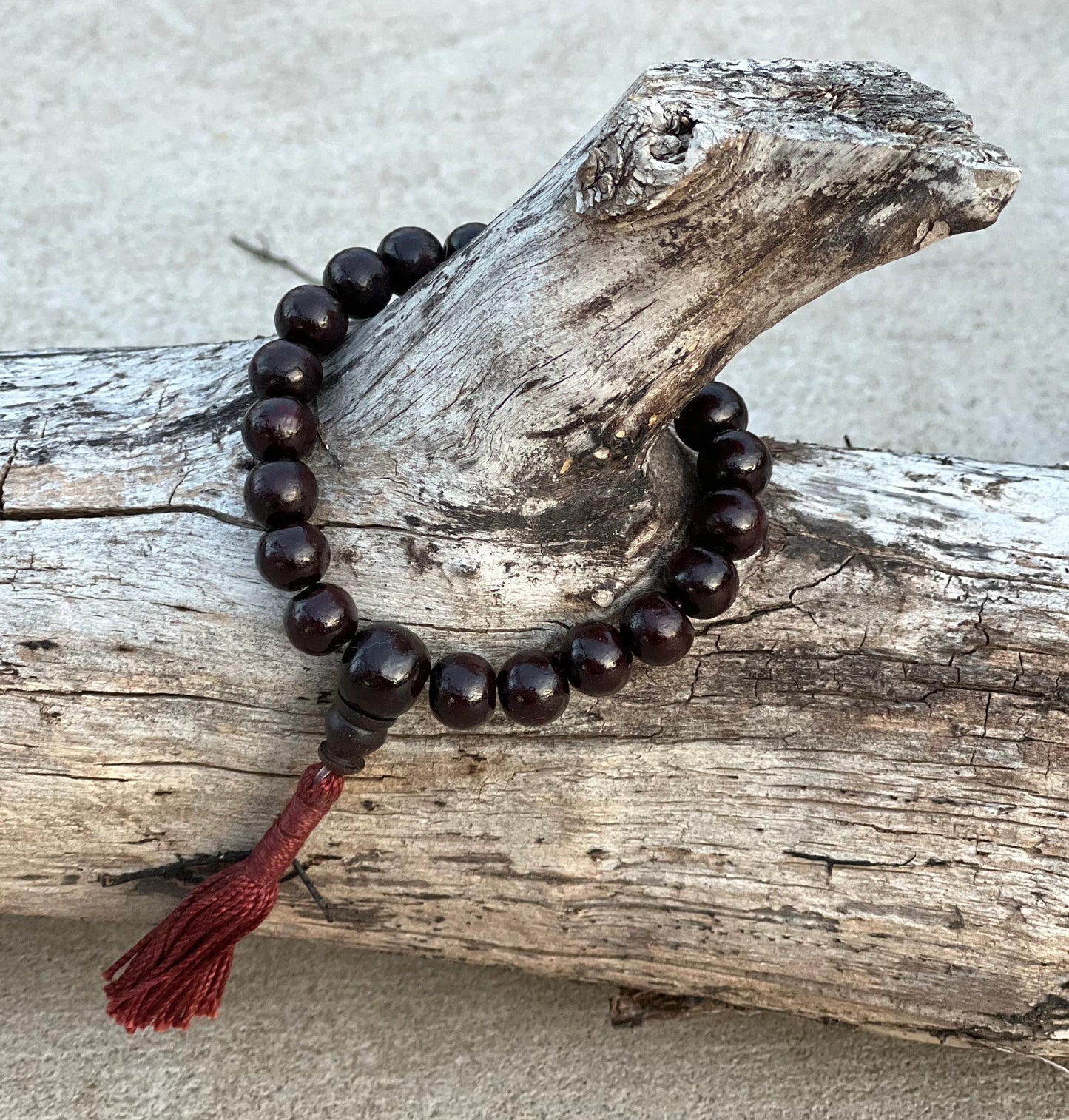 Tibetan Meditation Yoga 21 Beads Rosewood Wrist Mala Power Bracelet