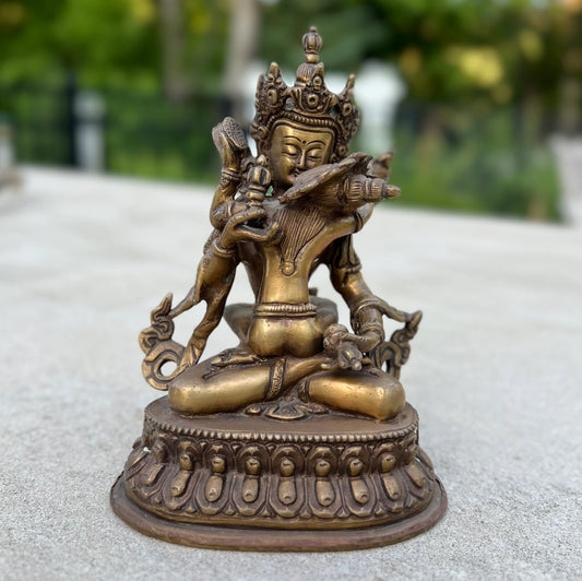 VajraSattva Yab Yum Statue Symbol Of Wisdom And Compassion