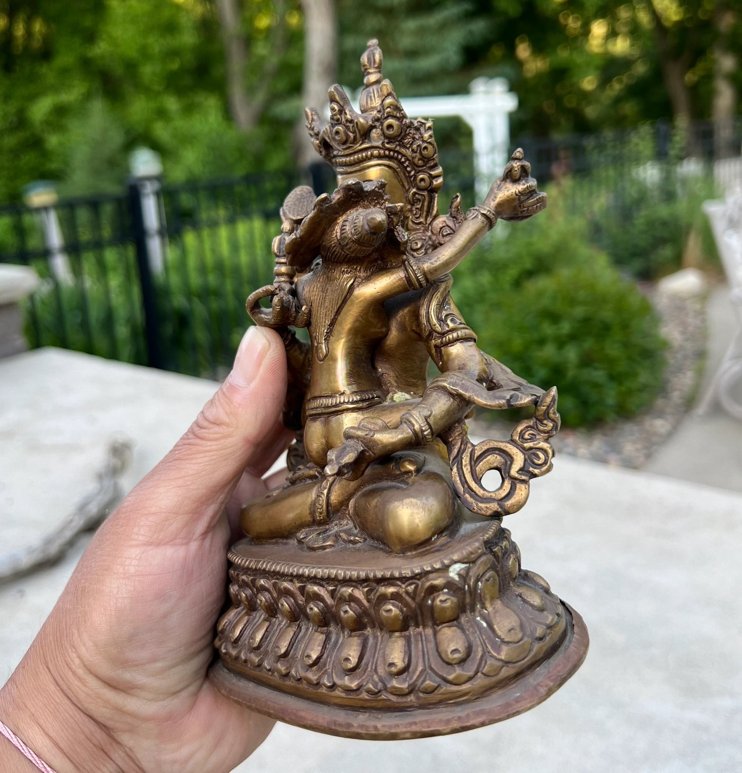 VajraSattva Yab Yum Statue Symbol Of Wisdom And Compassion