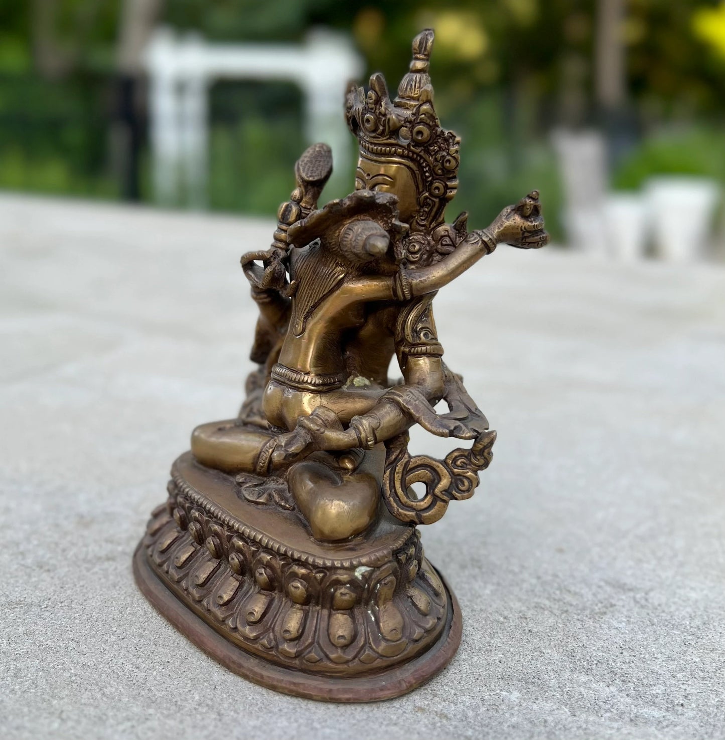 VajraSattva Yab Yum Statue Symbol Of Wisdom And Compassion