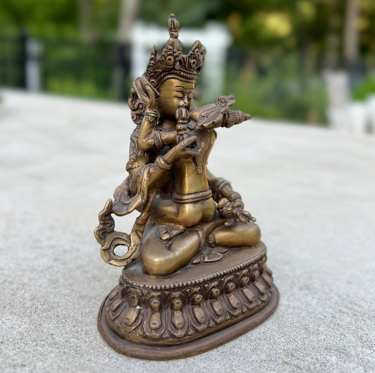 VajraSattva Yab Yum Statue Symbol Of Wisdom And Compassion