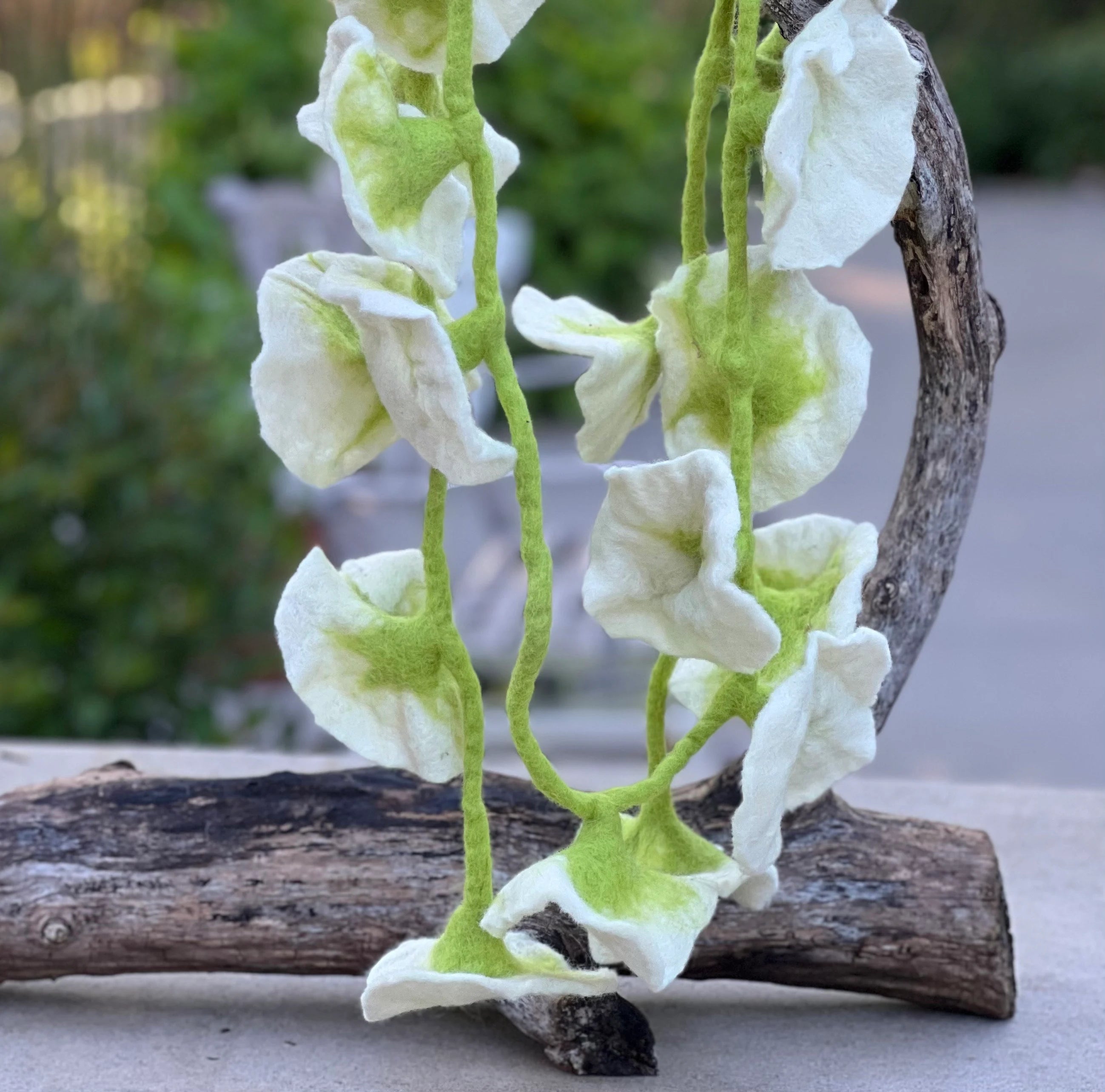 Handcrafted Felt Flower Garlands, Floral Decor, Mantle Decorative Garland, Home Wedding Decor, Fast Shipping!!!