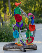 Handcrafted Felt Flower Garlands, Floral Decor, Mantle Decorative Garland, Home Wedding Decor, Fast Shipping!!!