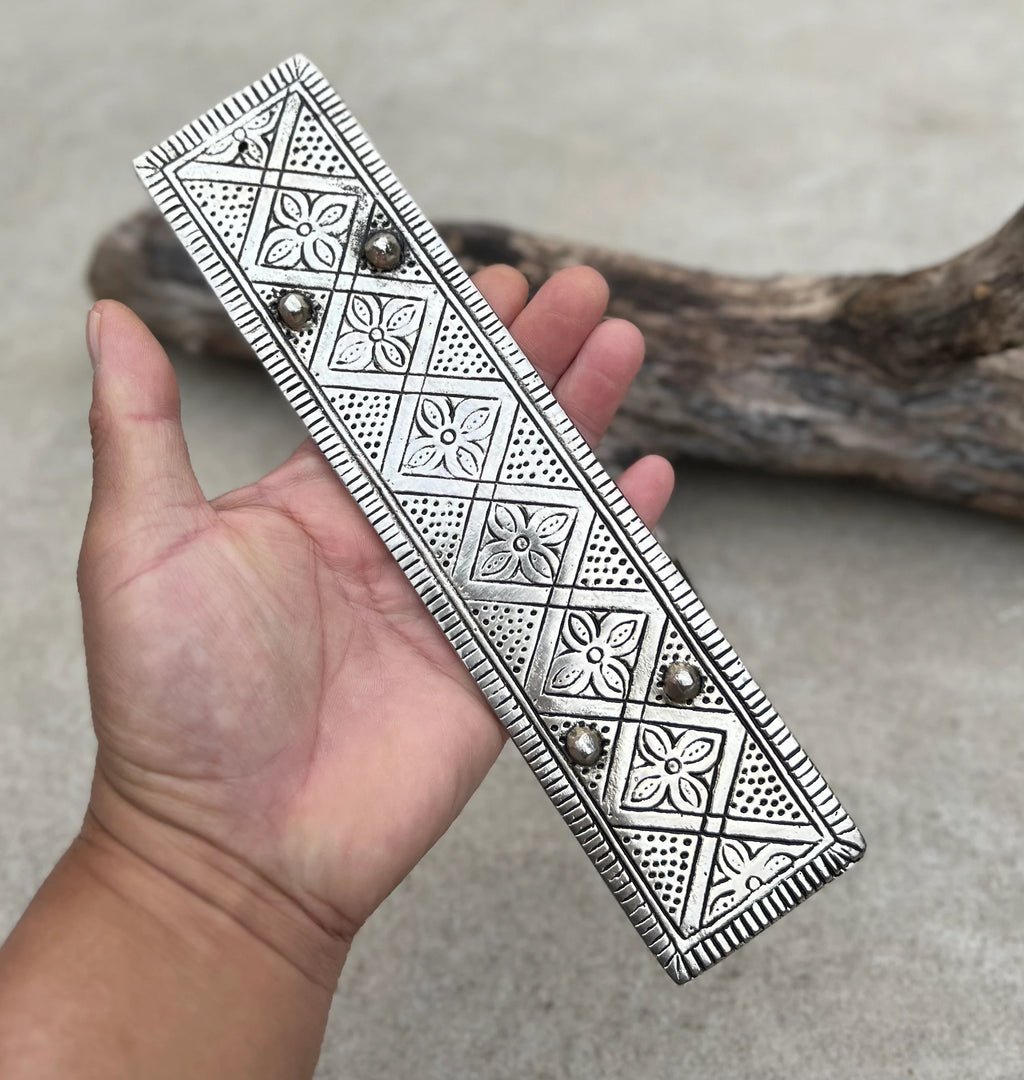 Chakra Incense Holder for Sticks - Handmade Recycled Aluminum - Holders | Perfect as Spiritual or Meditation Incense Holder - DharmaObjects