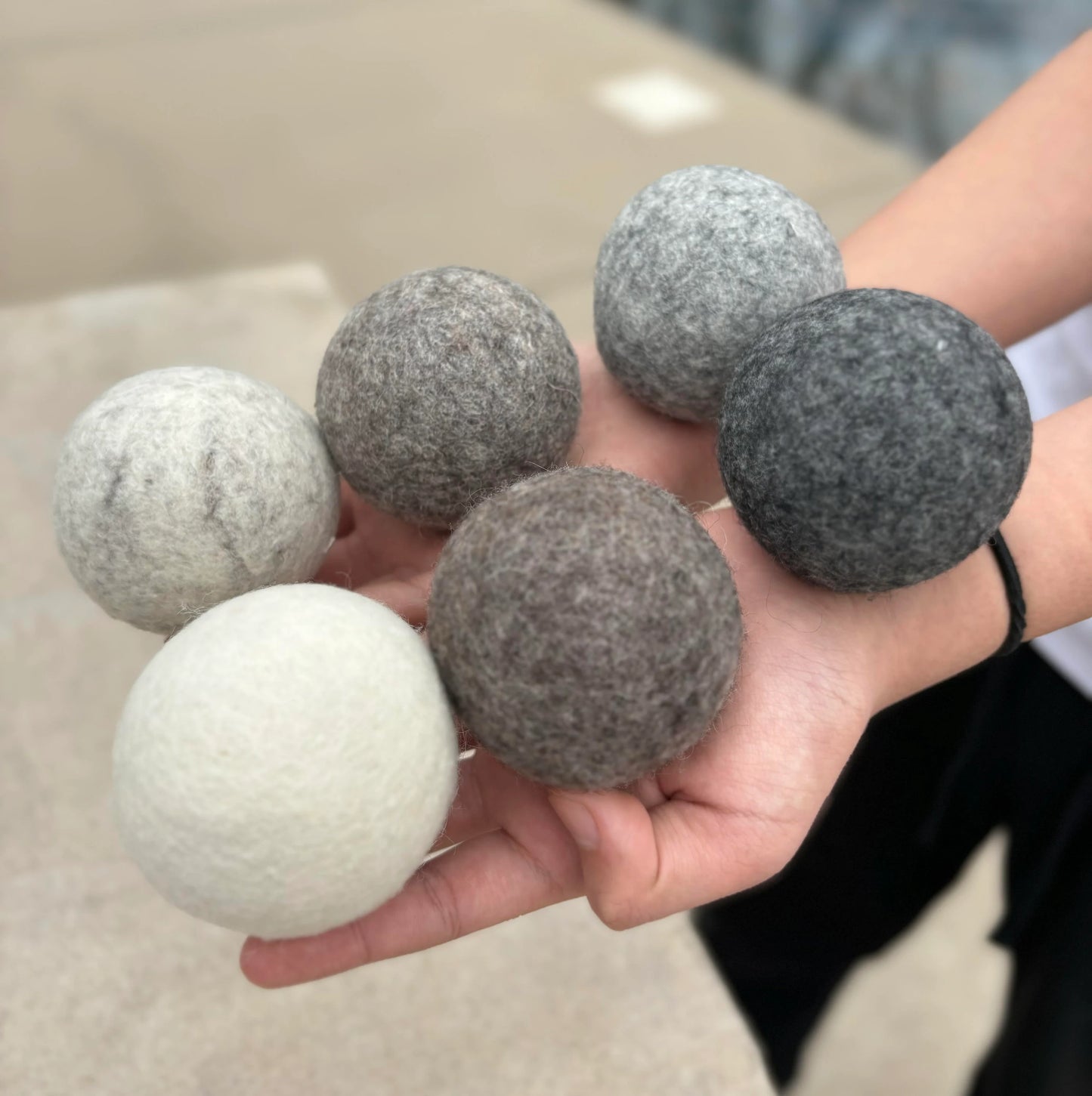 Dryer Balls Extra Large 6 Pk - 100% Organic Wool - Eco-Friendly - Dry 1,000 Loads – Free Fast Shipping from US