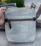 Bull Skull Military Canvas Tent Bag - DharmaObjects