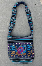 Ganesha Hippie Hobo Bohemian Crossbody Bag Purse - DharmaObjects