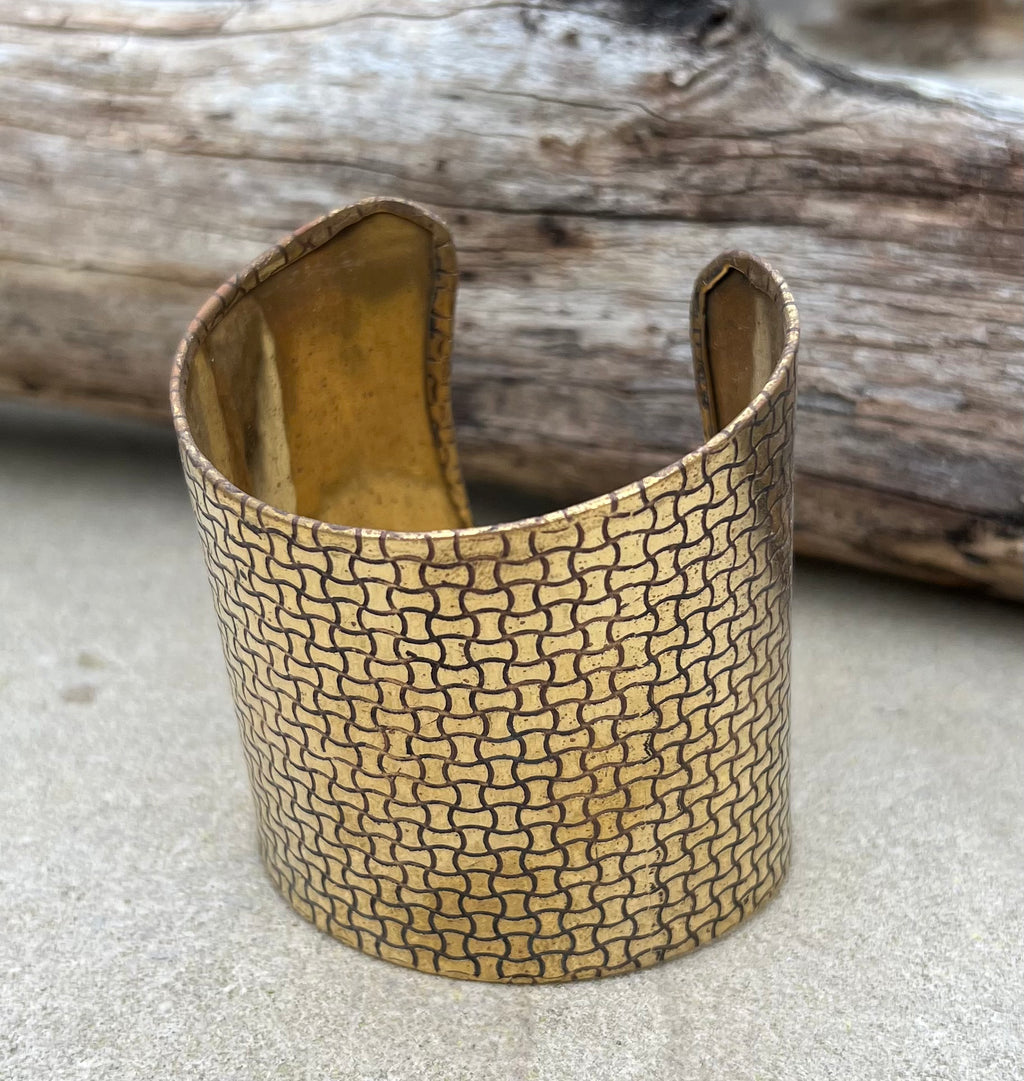 Handcrafted Cuff Bracelet Vintage Design Boho Gypsy Ethnic Jewelry
