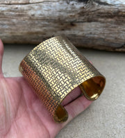 Handcrafted Cuff Bracelet Vintage Design Boho Gypsy Ethnic Jewelry