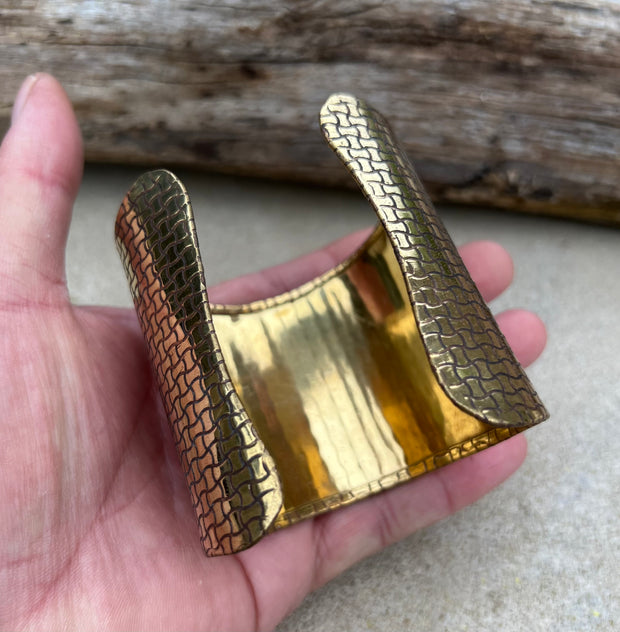 Handcrafted Cuff Bracelet Vintage Design Boho Gypsy Ethnic Jewelry