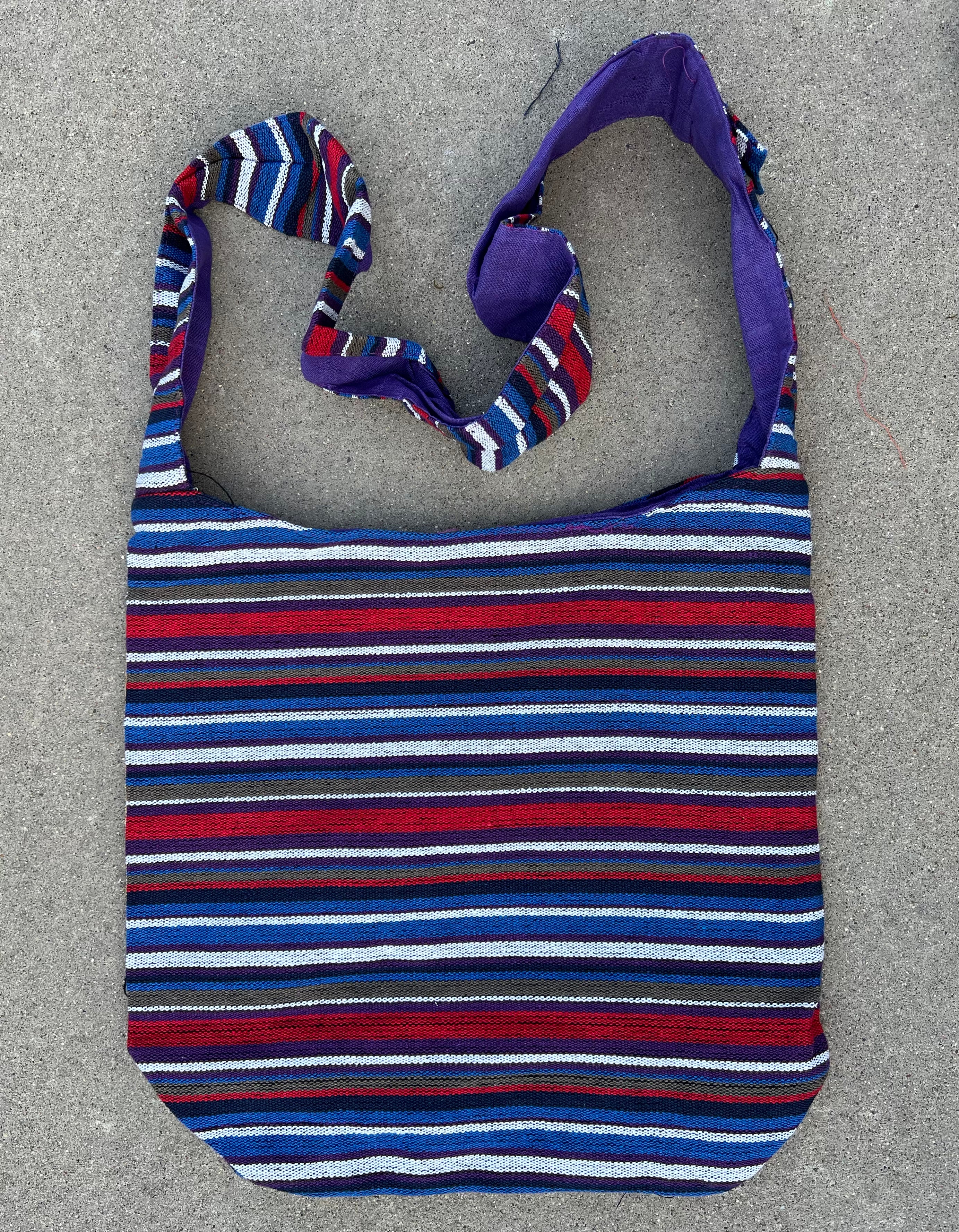 Peace Signs Hippie Hobo Bohemian Crossbody Bag Purse - DharmaObjects