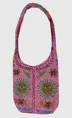 Sun Hobo Hippie Bohemian Sling Crossbody Bag Purse - DharmaObjects