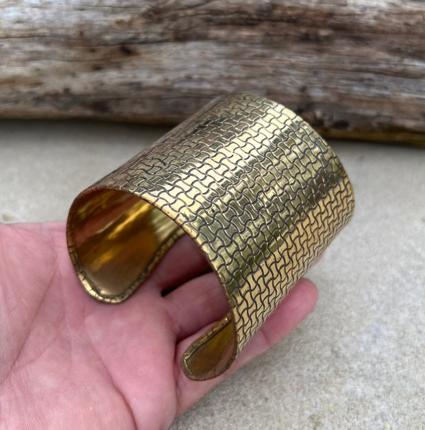 Handcrafted Cuff Bracelet Vintage Design Boho Gypsy Ethnic Jewelry