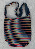 Peace Signs Hippie Hobo Bohemian Crossbody Bag Purse - DharmaObjects