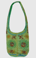 Sun Hobo Hippie Bohemian Sling Crossbody Bag Purse - DharmaObjects