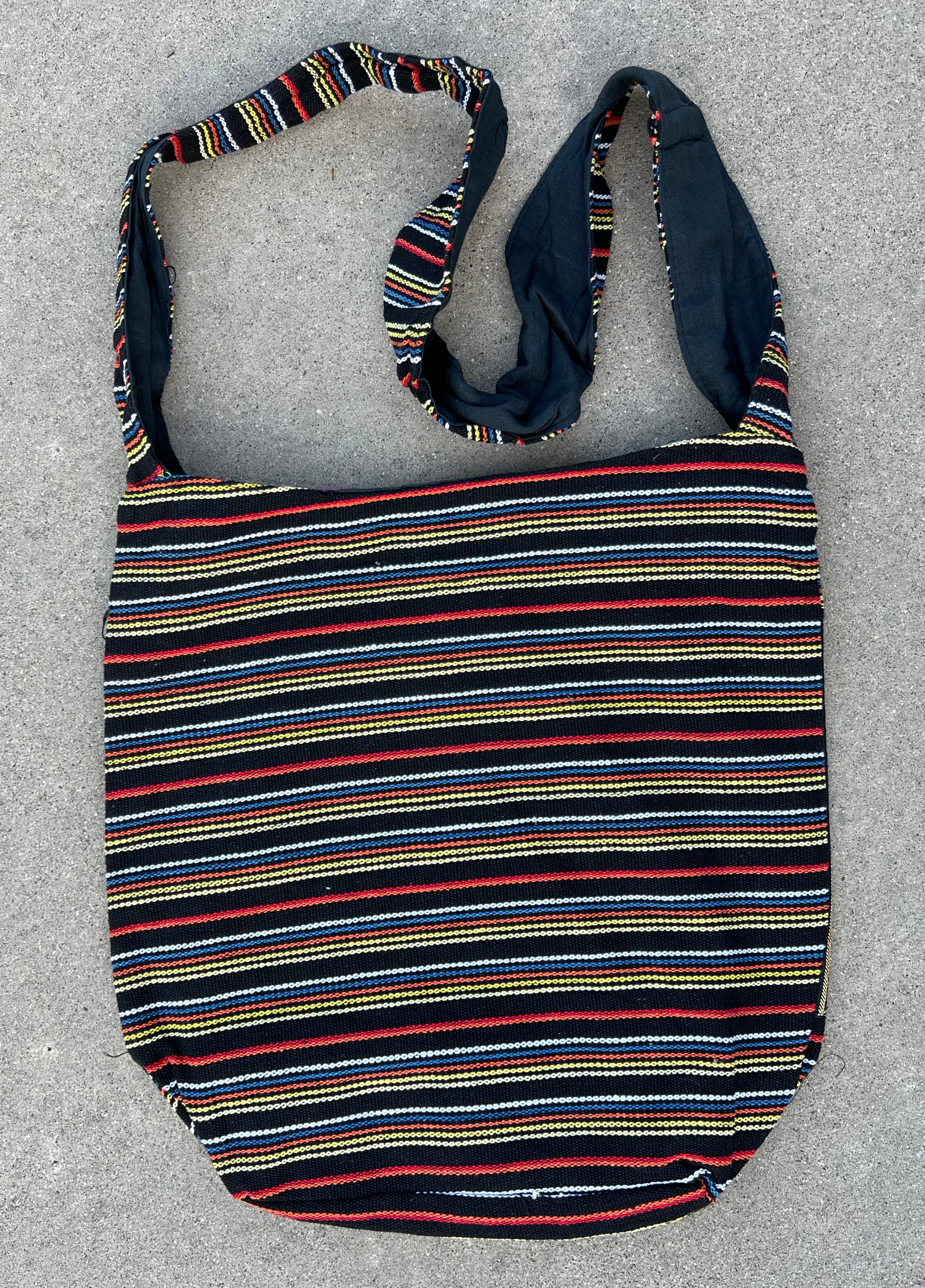 Ganesha Hippie Hobo Bohemian Crossbody Bag Purse - DharmaObjects