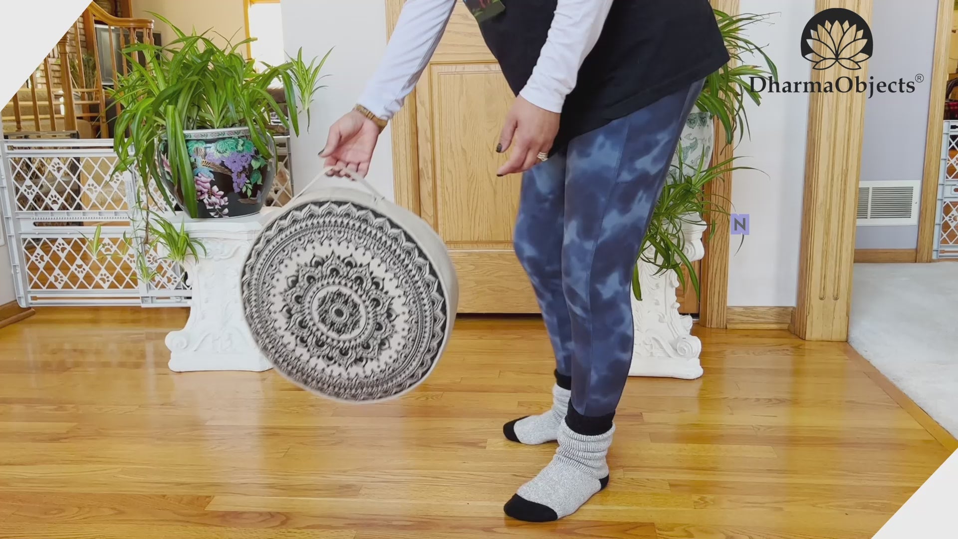 Tibetan Meditation Cushion Pillow Zen Zafu
