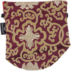 Tibetan Handmade Brocade Cloth Singing Bowl Storage Carrying Case Bag (Purple) - DharmaObjects