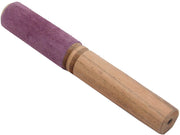Tibetan Hard Wood Singing Bowl Suede Wrapped Striker Mallet - DharmaObjects