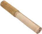 Tibetan Hard Wood Singing Bowl Suede Wrapped Striker Mallet - DharmaObjects