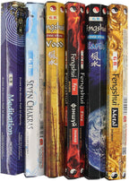 Variety Pack of 6 Box 120 Incense Sticks - GR International (Variety Pack 3) - DharmaObjects