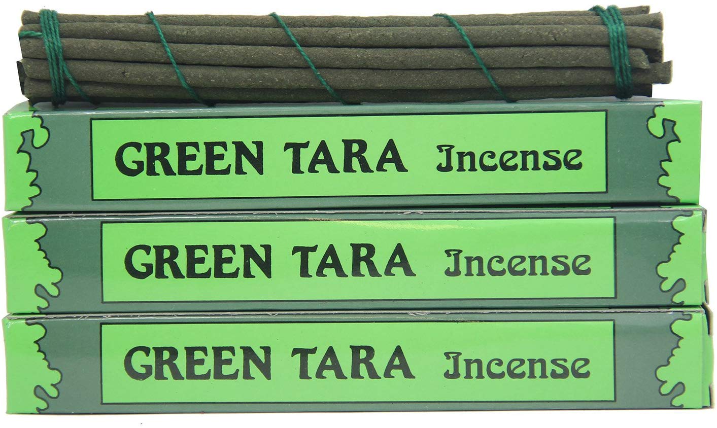3 Box Tibetan Green Tara Incense Sticks (Small 42 Sticks) - DharmaObjects