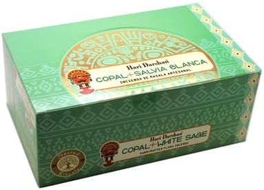 Hari Darshan Handcrafted Premium Incense Stick (Box of 12x15 Sticks) (White Copal)