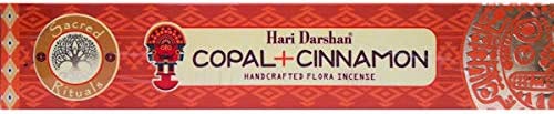 Hari Darshan Handcrafted Premium Incense Stick (Box of 12x15 Sticks) (White Copal)