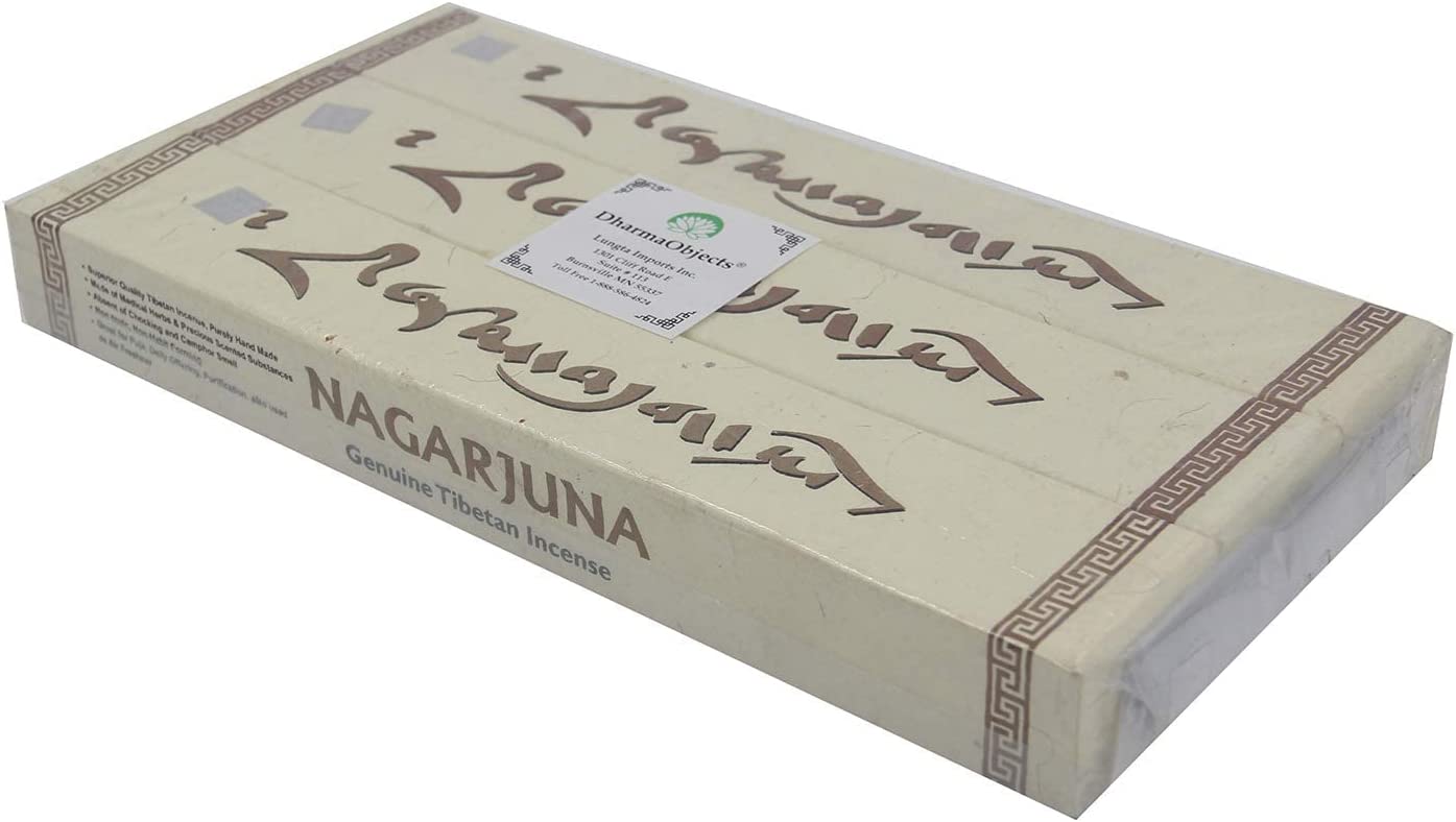 DharmaObjects 3 Box Tibetan Original Nagarjuna Healing Incense - DharmaObjects