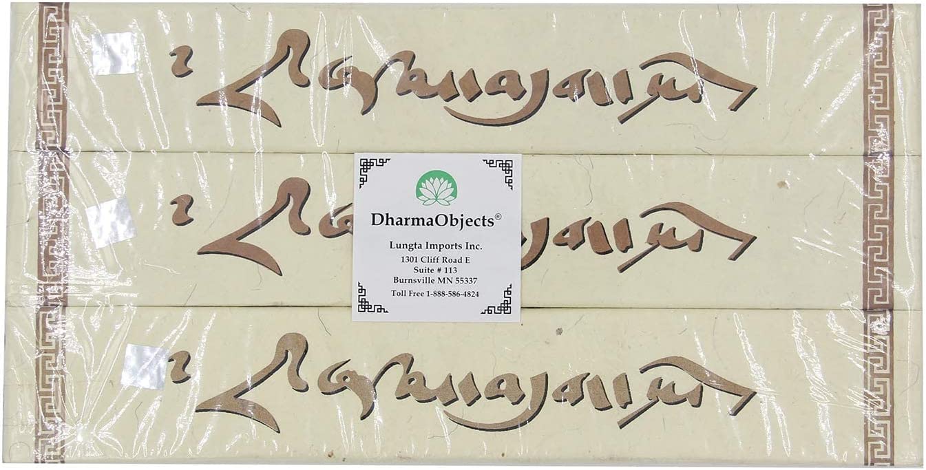 DharmaObjects 3 Box Tibetan Original Nagarjuna Healing Incense - DharmaObjects