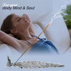 DharmaObjects Premium Incense Sticks - Mix 6 Scents , Myrrh, Arruda, Vanilla, Copal Blanco, Cinnamon, Nag Champa Incense Gift Set - DharmaObjects