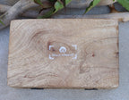 Hand Carved Jewelry Trinket Keepsake Wooden Storage Box (Large, Flower of Life) - DharmaObjects