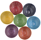 Large Set of 7 Chakra Symbols Votive Tea Light Candle Holder