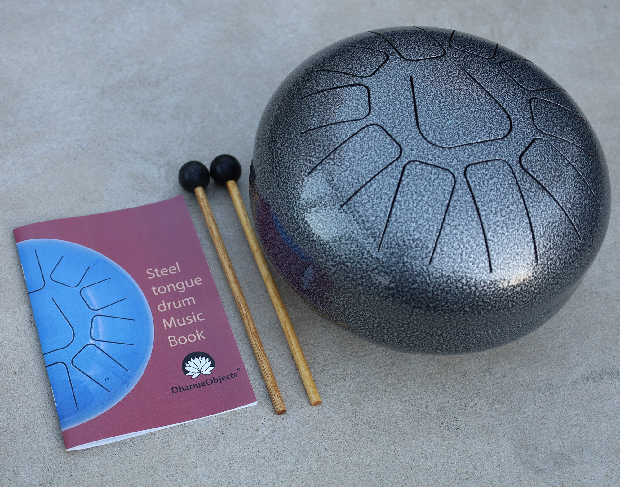 Steel Tongue Drum 11 Notes 10 Inches Tank Drum, Handpan Drum, Chakra Drum, Percussion with Padded Travel Bag and Mallets