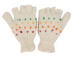 Hand Knit 100% Wool Convertible Finger less Mittens Glove Nepal - DharmaObjects