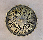 Large Heavy Duty Multi Purpose Charcoal Incense Burner 4 Inches Tall - DharmaObjects
