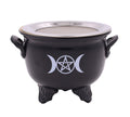 Large Metal Charcoal Screen Incense Burner (Triquetra) - DharmaObjects