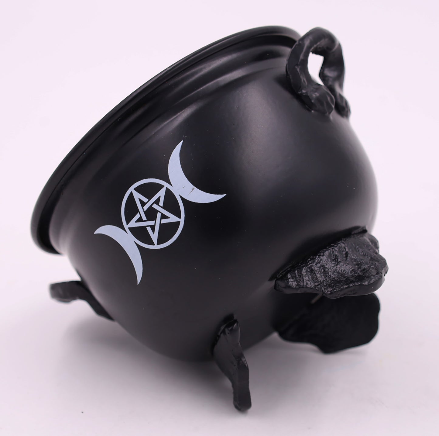 Large Metal Charcoal Screen Incense Burner (Triquetra)