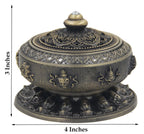 Charcoal Incense Burner 3 Inches Tall - DharmaObjects